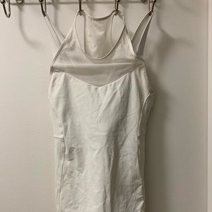 Lululemon white athleisure tank